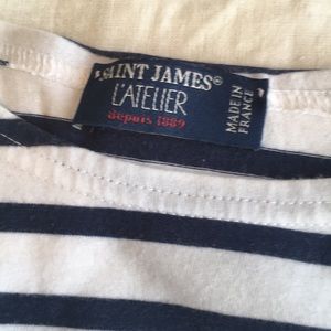 St James Breton navy and white unisex size small